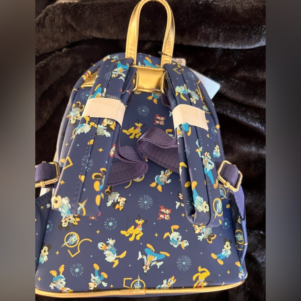 Disney 50th Anniversary Mickey and Friends Loungefly - Picture 2 of 5